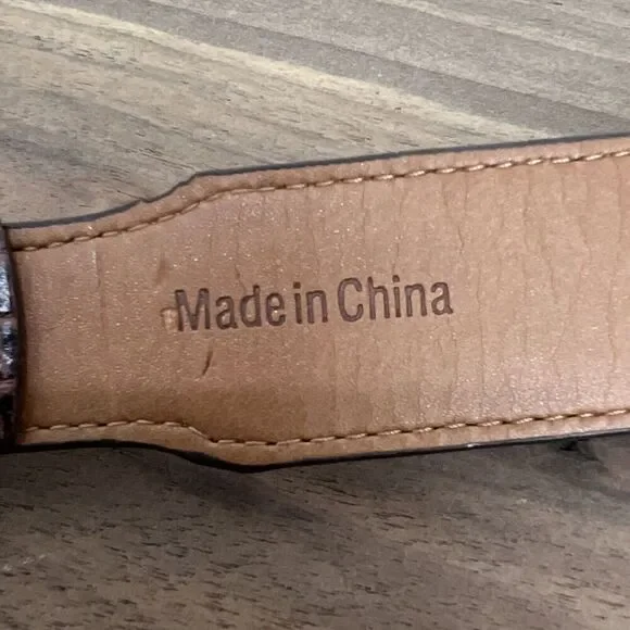 Johnston & Murphy‎ Belt 40 Brown Leather 75-3433 - Picture 10 of 16